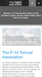 Mobile Screenshot of f-14association.com
